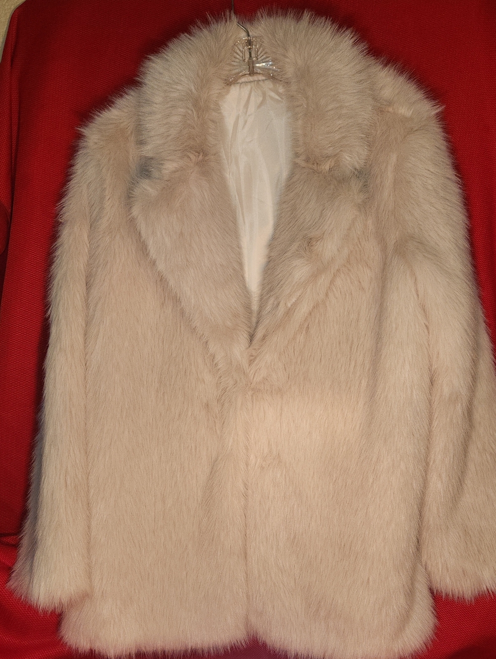 Soft Cream Teddy Jacket - Luxe Plush Women's Coat